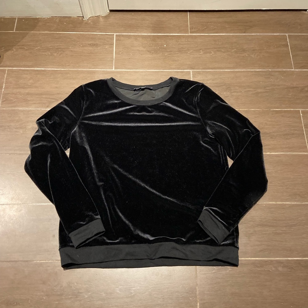 Generation love velvet sweatshirt